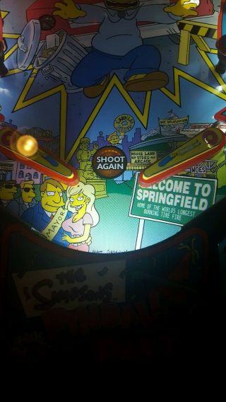 Simpsons,  Wwf Royal Rumble,  Who Dunnit Pinball Machine Trough Light Mod