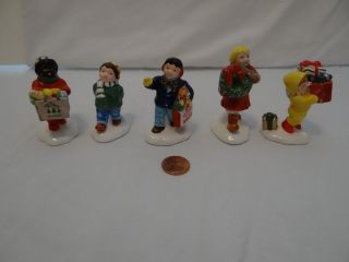 Dept 56 Snow Village Christmas Kids Set Of 5 Figurines 54922 Kringles Market