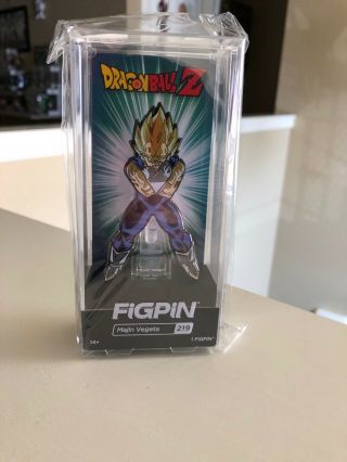 Figpin Majin Vegeta 219 Nycc 2019 Toy Temple Exclusive Dragon Ball Z In Hand
