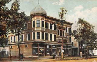 Guilford,  Ct Halleck Hotel & Post Office 1912