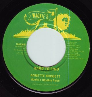 Annette Brissett " Hard To Find " Tuff Digi Wackies - Listen ♫