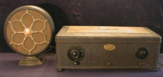 Vintage Atwater Kent Radio Model 44f 25 Cycles - Great Shape