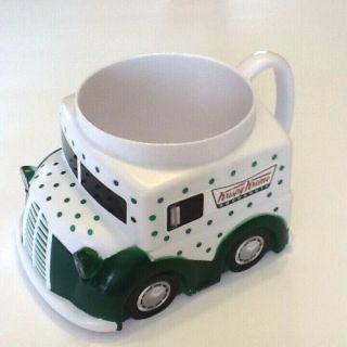 Krispy Kreme Doughnuts Plastic Delievery Truck Van Coffee Cocoa Juice Mug Cup
