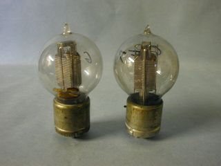 2 WESTERN ELECTRIC 216 - A ' s - DUD TUBES 1 2