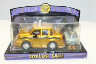 Chevron Cars Taylor Taxi Limited Edition Gold Collectible Toy Vintage Retired