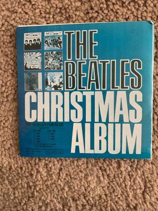The Beatles Fan Club Christmas Album (promo) Picture Disc
