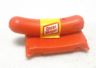 Vintage Oscar Mayer Weiner Whistle Plastic Toy 1960 
