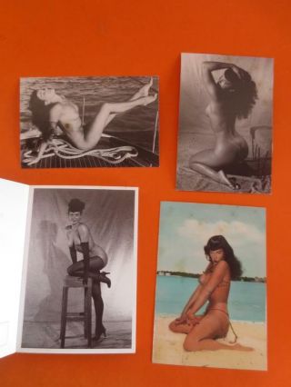 (2) Taschen Postcard 30pk Booklets - Betty Page & American Pin - ups Cheesecake 2