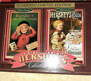 1997 HERSHEY ' S NUMBERED LIMITED EDITION PLAYING CARDS IN COLLECTIBLE TIN 2