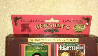 1997 HERSHEY ' S NUMBERED LIMITED EDITION PLAYING CARDS IN COLLECTIBLE TIN 3