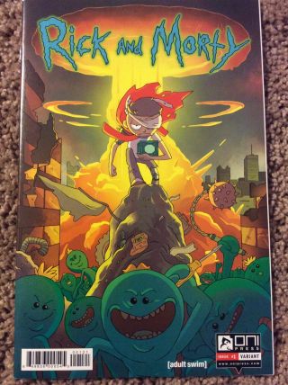 Rick And Morty 1 Bam Exclusive Variant Cover Oni Press 2015 Comic