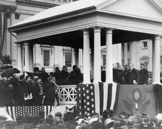 Swearing - In At Inauguration Of President William Mckinley 8x10 Photo