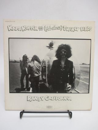 Promo Lp - Kapt.  Kopter & The Fabulous Twirly Birds " Randy California " 1972 Epic