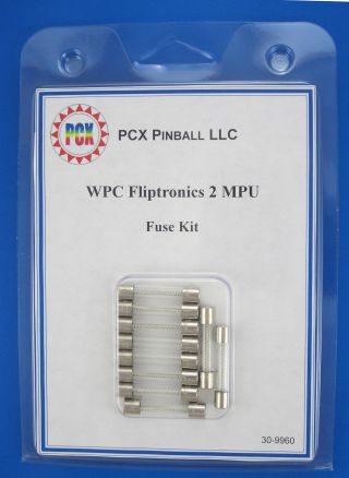 1992 Williams Fish Tales Pinball Fuse Kit - 10 Fuses