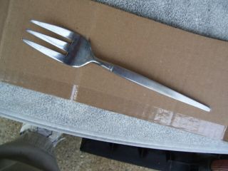 Stanley Roberts Sri Astro Japan Mid Century Stainless Serving Cold Meat Fork