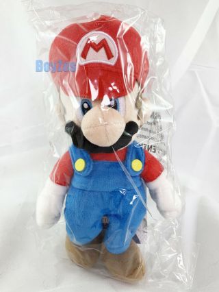 Mario Bros Mario Stuffed Plush All Star 10 " Little Buddy 1414