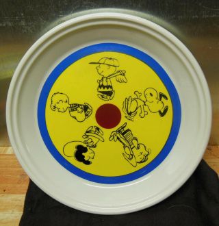 1968 Charlie Brown & Peanuts China By Iroquois Plate