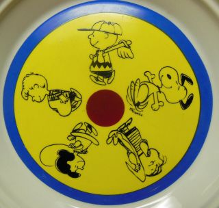 1968 Charlie Brown & Peanuts China By Iroquois Plate 2