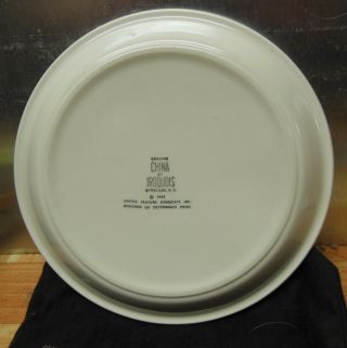 1968 Charlie Brown & Peanuts China By Iroquois Plate 3