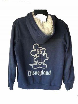 Disney Parks Disneyland 55th Anniversary Mickey Jacket Blue Size Large 2