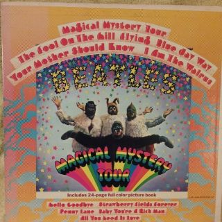 1967 The Beatles - Magical Mystery Tour 1st Press Lp W/ Book Smal - 2835