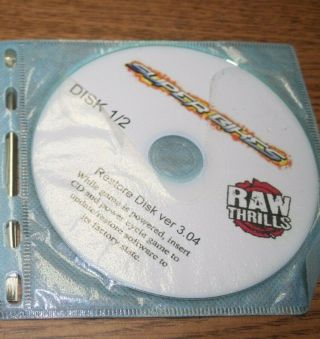 Fast & Furious Bikes Raw Thrills Recovery Disk Set V3.  04