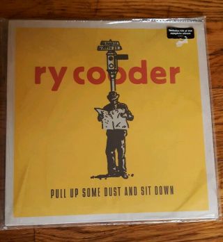 Ry Cooder Pull Up Some Dust And Sit Down Vinyl Lp 2011 Includes Cd