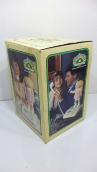 VINTAGE 1980 ' S CABBAGE PATCH DOLL Telephone Phone BOXED 2