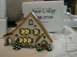Dept.  56 Snow Village “carmel Cottage” 54666 Retired