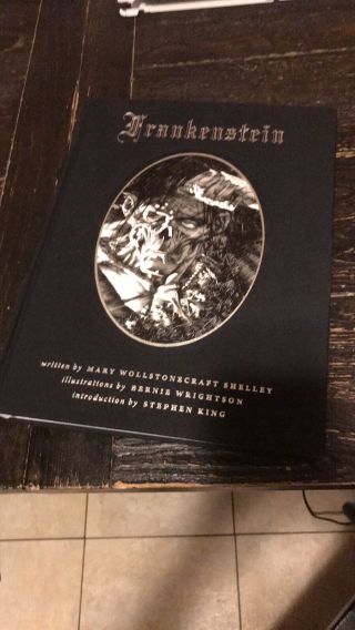 Bernie Wrightson Frankenstein 1st Edition Hc By Mary Wollstonecraft