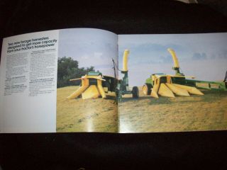 1979 John Deere Forage Equipment Brochure Harvester Wagon Rotary Chopper Blowers 3