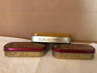 Empty Altoids Collectible Tins - Ginger (UK) & Cinnamon Chewing Gum - 3 tins 2
