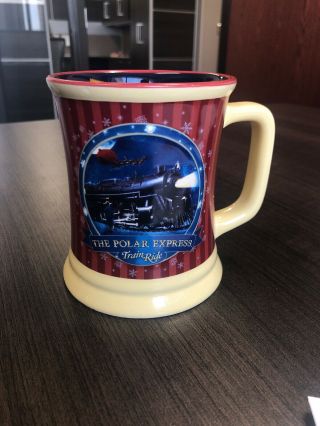 The Polar Express Train Ride Ceramic Mug - Hot Chocolate Believe - Set Of 4