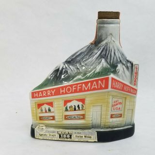 Vintage Jim Beam Harry Hoffman Denver Colorado Liquor Decanter 1969 Empty