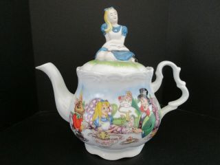 Alice In Wonderland 150th Anniv.  Edition Paul Cardew Iconic 8 " Teapot