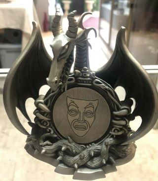 1997 Disneyana Convention Pewter Maleficent Dragon Limited,  Signed,  Retired
