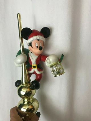 Mr Christmas Animated Mickey Mouse Tree Topper