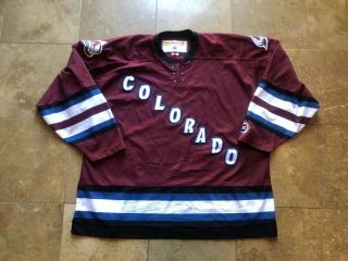 Vintage Colorado Avalanche Koho Alternate Third Hockey Jersey Men/adult 2xl