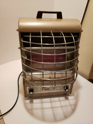 Vtg Markel 198 - Tn Heetaire 1650w Portable Electric Heater.