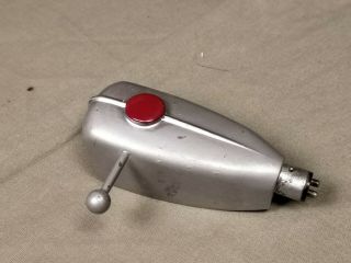 Vintage Rek - O - Kut Metal Phono Head Shell & Mounting Hardware