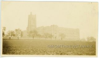 1930 Photo Maryland Md Baltimore City College Castle On The Hill View