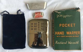 Vintage Jc Higgins Pocket Hand Warmer - Sears Roebuck And Co