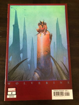 Return Of Wolverine 2 Hidden Gem Moebius 1:500 Variant Marvel Comics Nm -