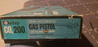 Vintage Daisy Co2 200 Semi Automatic Gas Pistol