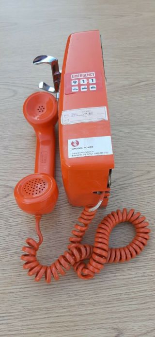 Itt Vintage Dial Rotary Wall Phone