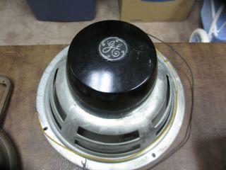 Vintage Ge 10 Inch Cone Speakers 55j964 - 1