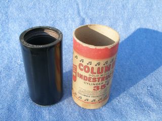 2 Min Christmas Cylinder Phonograph Record,  Oxford/ Edison/ Columbia/indestruct