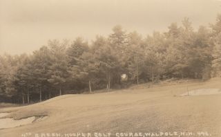 Rp: Walpole,  Hampshire,  1910 - 30s; 4th Green,  Hooper Golf Course