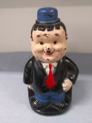 Vintage & Rare.  1974 Laurel & Hardy Coin Banks Play Pal Plastics (hardy Only)
