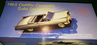 Rare Nos Dealer Promo Vintage Convertible Cadillac 1963 Model Solid State Radio